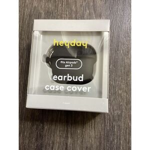 Heyday Earbud‎ Case Cover for Apple Airpods Gen 3- Black